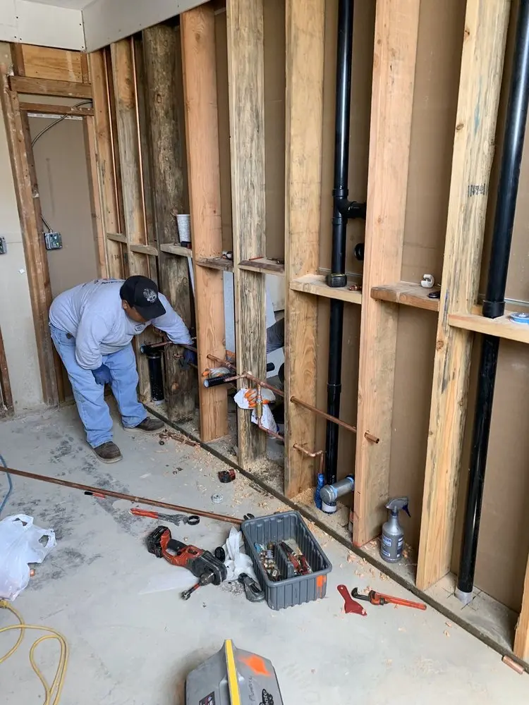 Commercial rough-in plumbing for Water Heater Replacement in Westacres